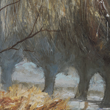 Winter Day I by Mercana Studio Hand Embelished Framed Artwork Matted under Glass by Mercana at Eve Furniture