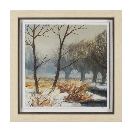 Winter Day I by Mercana Studio Hand Embelished Framed Artwork Matted under Glass by Mercana at Eve Furniture