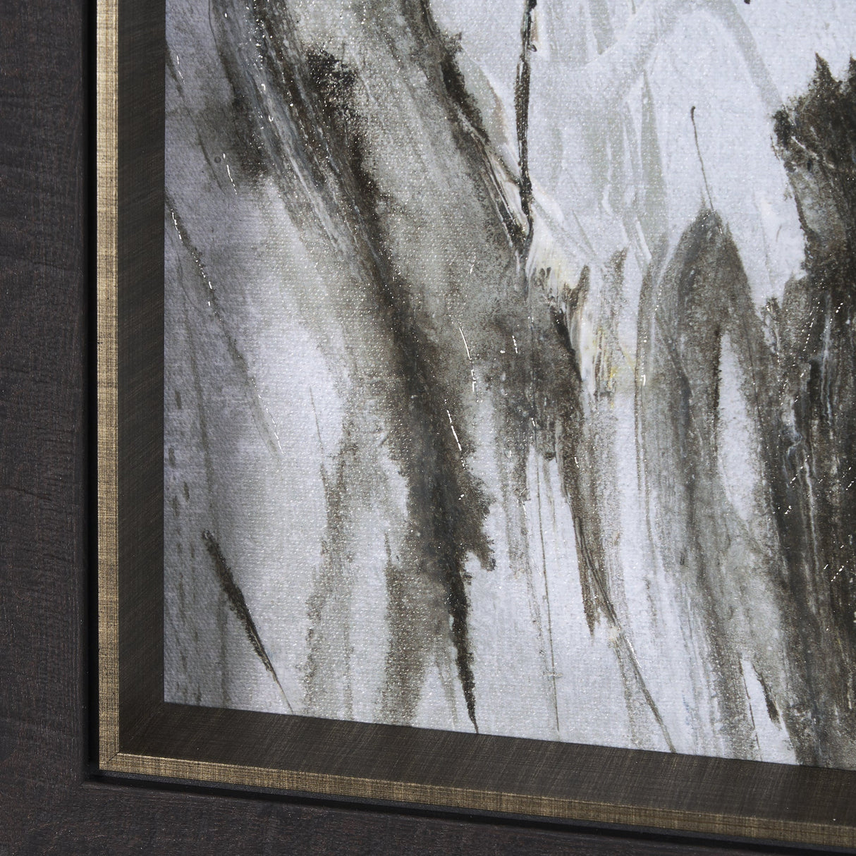 Winter Day II by Mercana Studio a Hand Embellished Textured Framed Art Print by Mercana at Eve Furniture