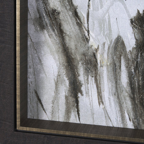 Winter Day II by Mercana Studio a Hand Embellished Textured Framed Art Print by Mercana at Eve Furniture