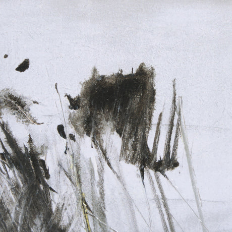 Winter Day II by Mercana Studio a Hand Embellished Textured Framed Art Print by Mercana at Eve Furniture