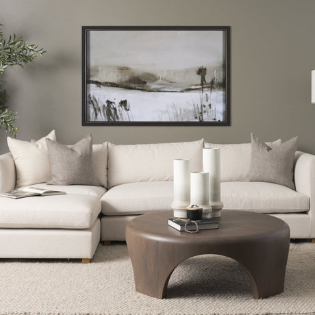 Winter Day II by Mercana Studio a Hand Embellished Textured Framed Art Print by Mercana at Eve Furniture