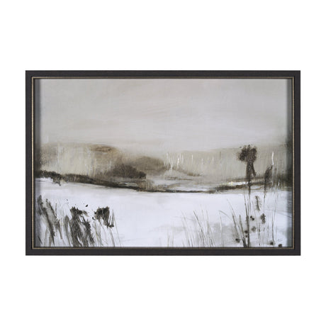 Winter Day II by Mercana Studio a Hand Embellished Textured Framed Art Print by Mercana at Eve Furniture