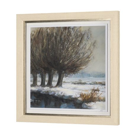 Winter Day II by Mercana Studio Hand Embelished Framed Artwork Matted under Glass by Mercana at Eve Furniture
