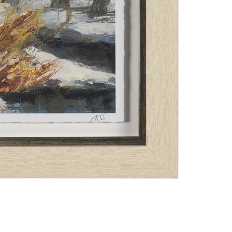 Winter Day II by Mercana Studio Hand Embelished Framed Artwork Matted under Glass by Mercana at Eve Furniture