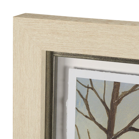 Winter Day II by Mercana Studio Hand Embelished Framed Artwork Matted under Glass by Mercana at Eve Furniture
