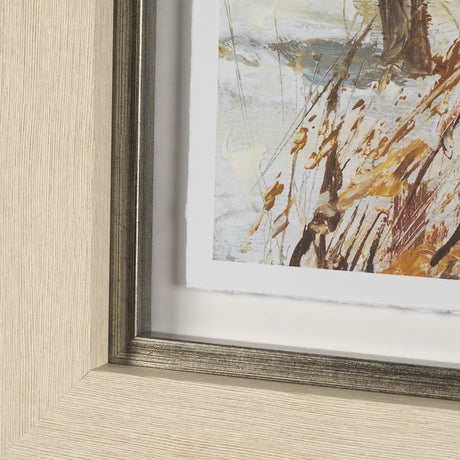 Winter Day II by Mercana Studio Hand Embelished Framed Artwork Matted under Glass by Mercana at Eve Furniture