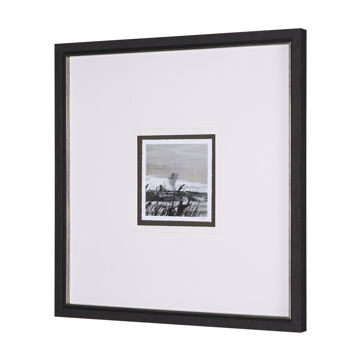 Winter Day III by Mercana Studio a Hand Embellished Textured Framed Art Print Matted under Glass by Mercana at Eve Furniture