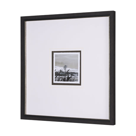 Winter Day III by Mercana Studio a Hand Embellished Textured Framed Art Print Matted under Glass by Mercana at Eve Furniture