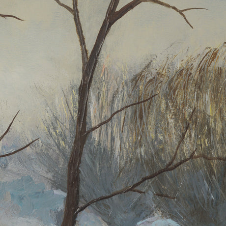 Winter Day III by Mercana Studio Hand Embelished Framed Artwork Matted under Glass by Mercana at Eve Furniture
