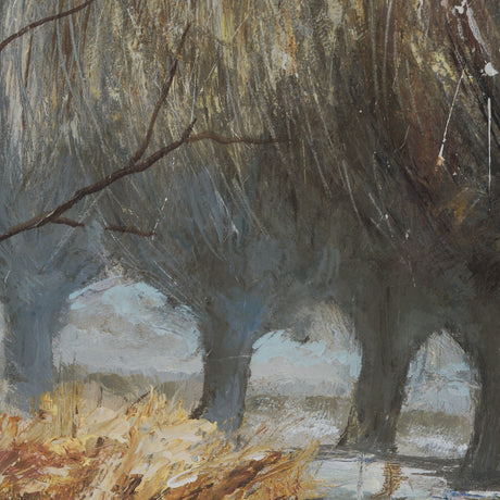 Winter Day III by Mercana Studio Hand Embelished Framed Artwork Matted under Glass by Mercana at Eve Furniture