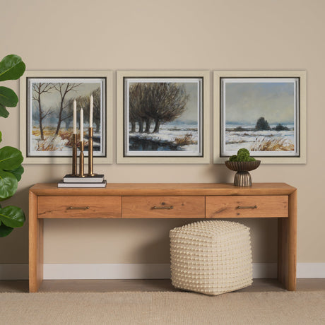 Winter Day III by Mercana Studio Hand Embelished Framed Artwork Matted under Glass by Mercana at Eve Furniture