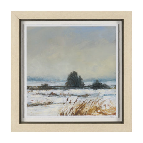 Winter Day III by Mercana Studio Hand Embelished Framed Artwork Matted under Glass by Mercana at Eve Furniture