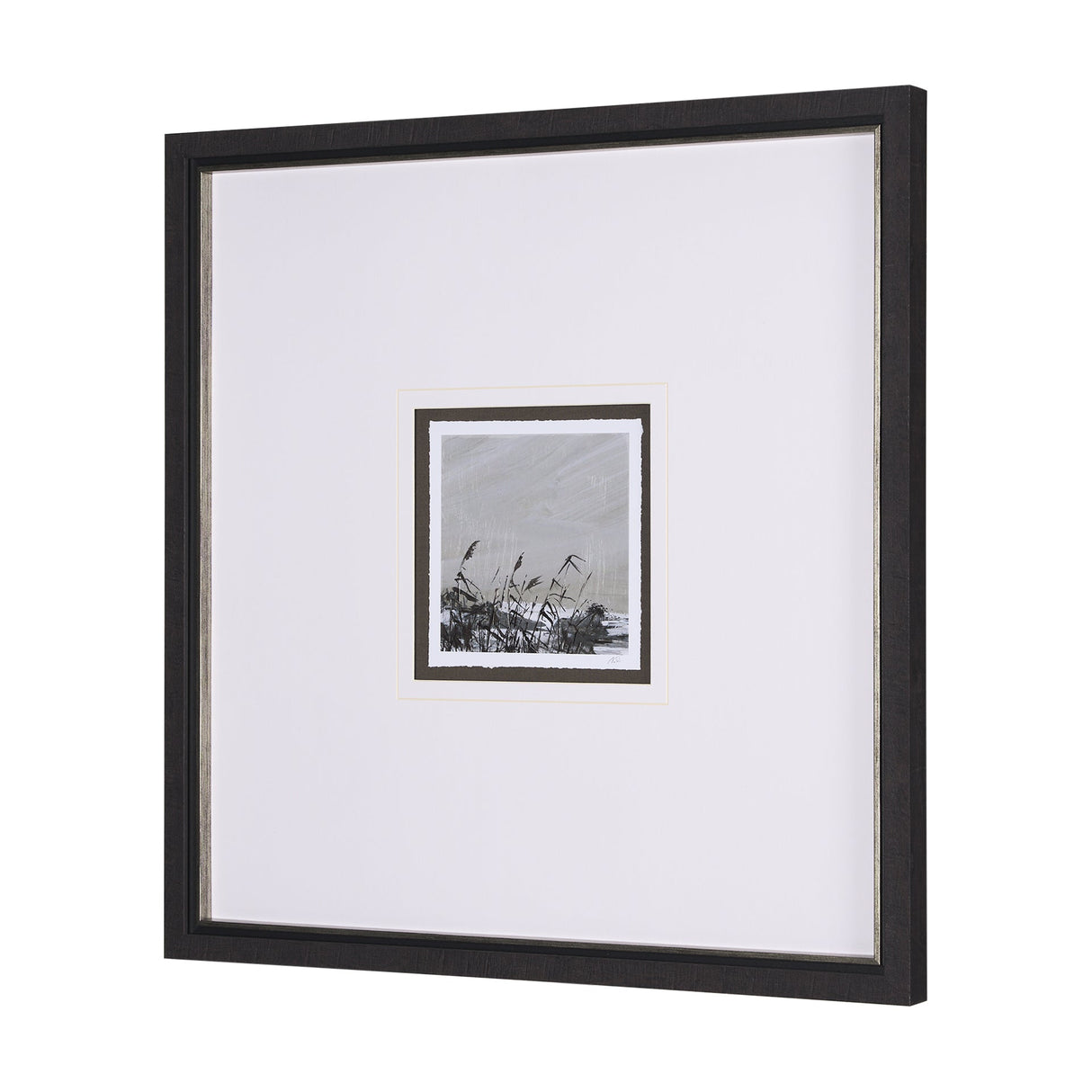 Winter Day V by Mercana Studio a Hand Embellished Textured Framed Art Print Matted under Glass by Mercana at Eve Furniture