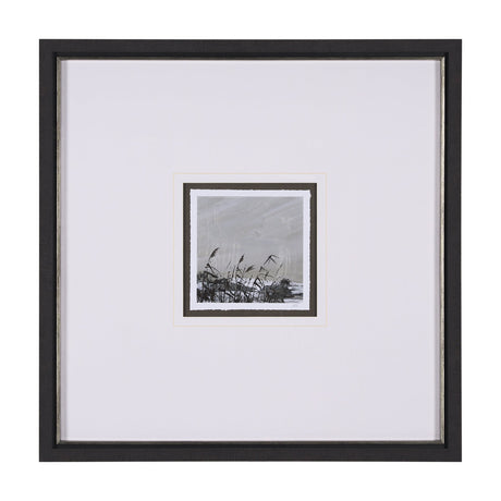 Winter Day V by Mercana Studio a Hand Embellished Textured Framed Art Print Matted under Glass by Mercana at Eve Furniture