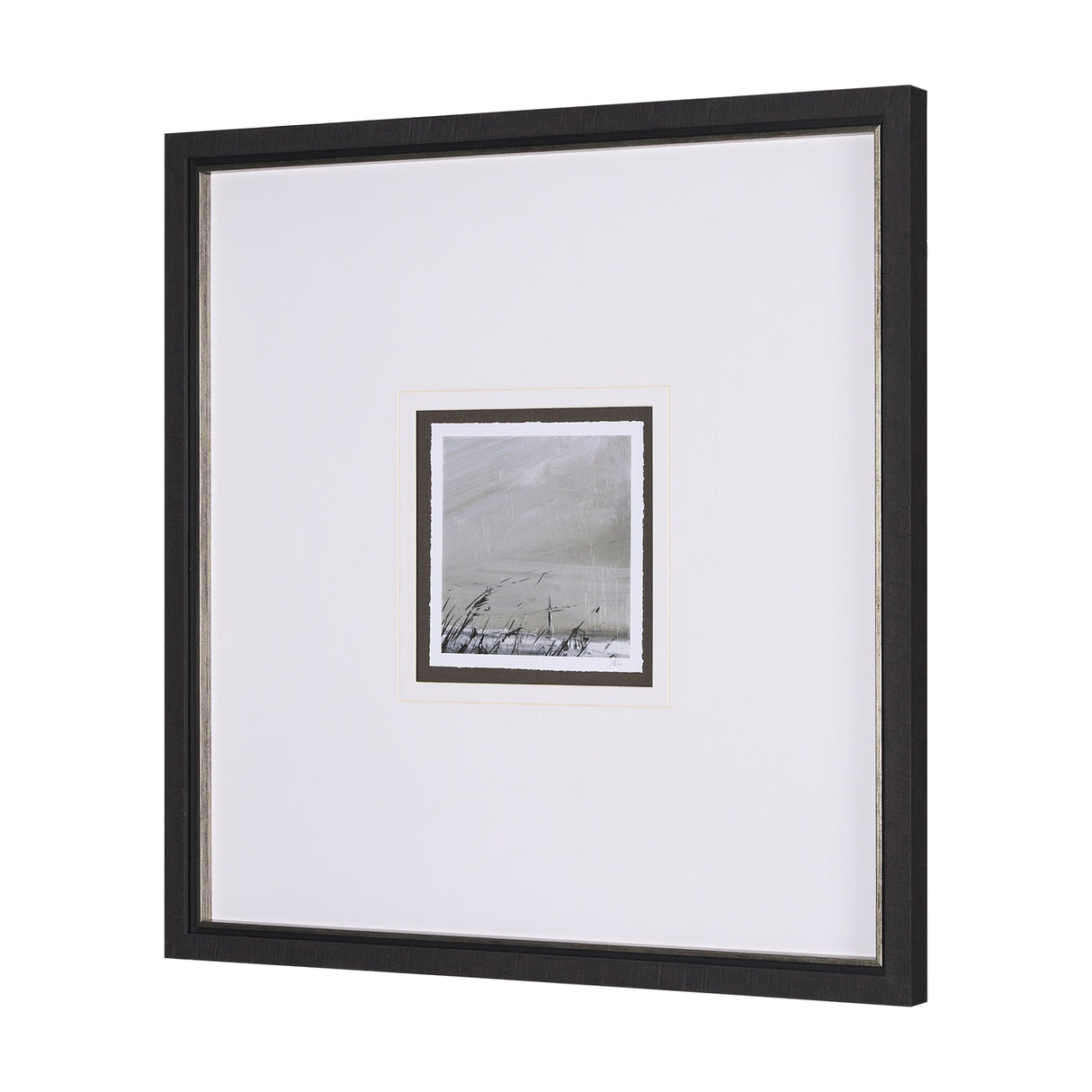 Winter Day VI by Mercana Studio a Hand Embellished Textured Framed Art Print Matted under Glass by Mercana at Eve Furniture