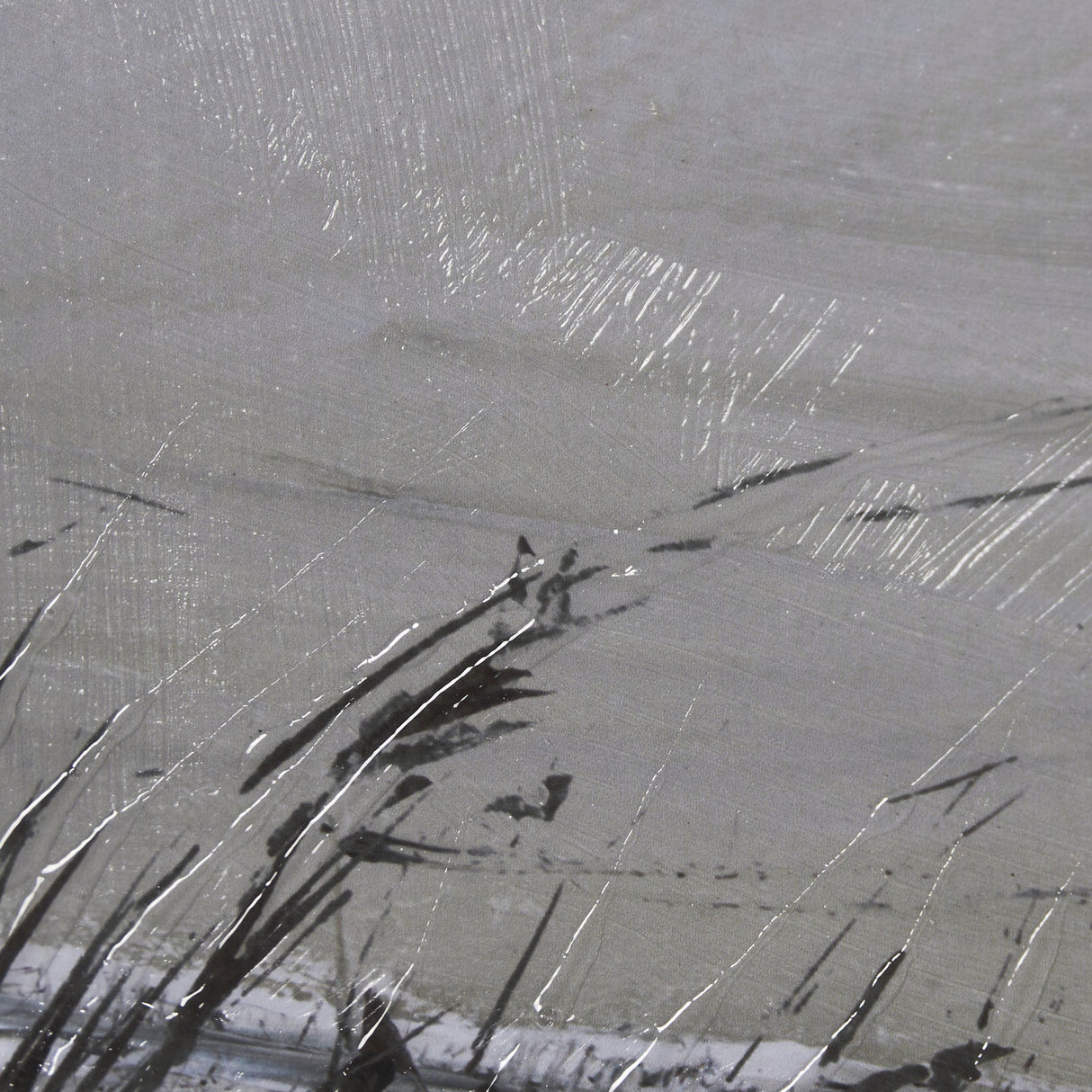 Winter Day VI by Mercana Studio a Hand Embellished Textured Framed Art Print Matted under Glass by Mercana at Eve Furniture