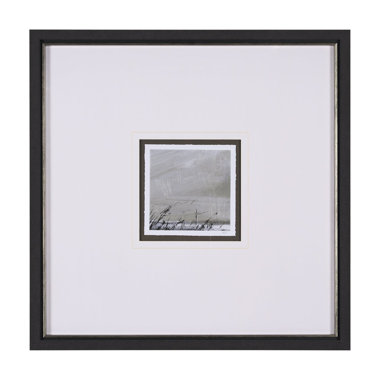 Winter Day VI by Mercana Studio a Hand Embellished Textured Framed Art Print Matted under Glass by Mercana at Eve Furniture