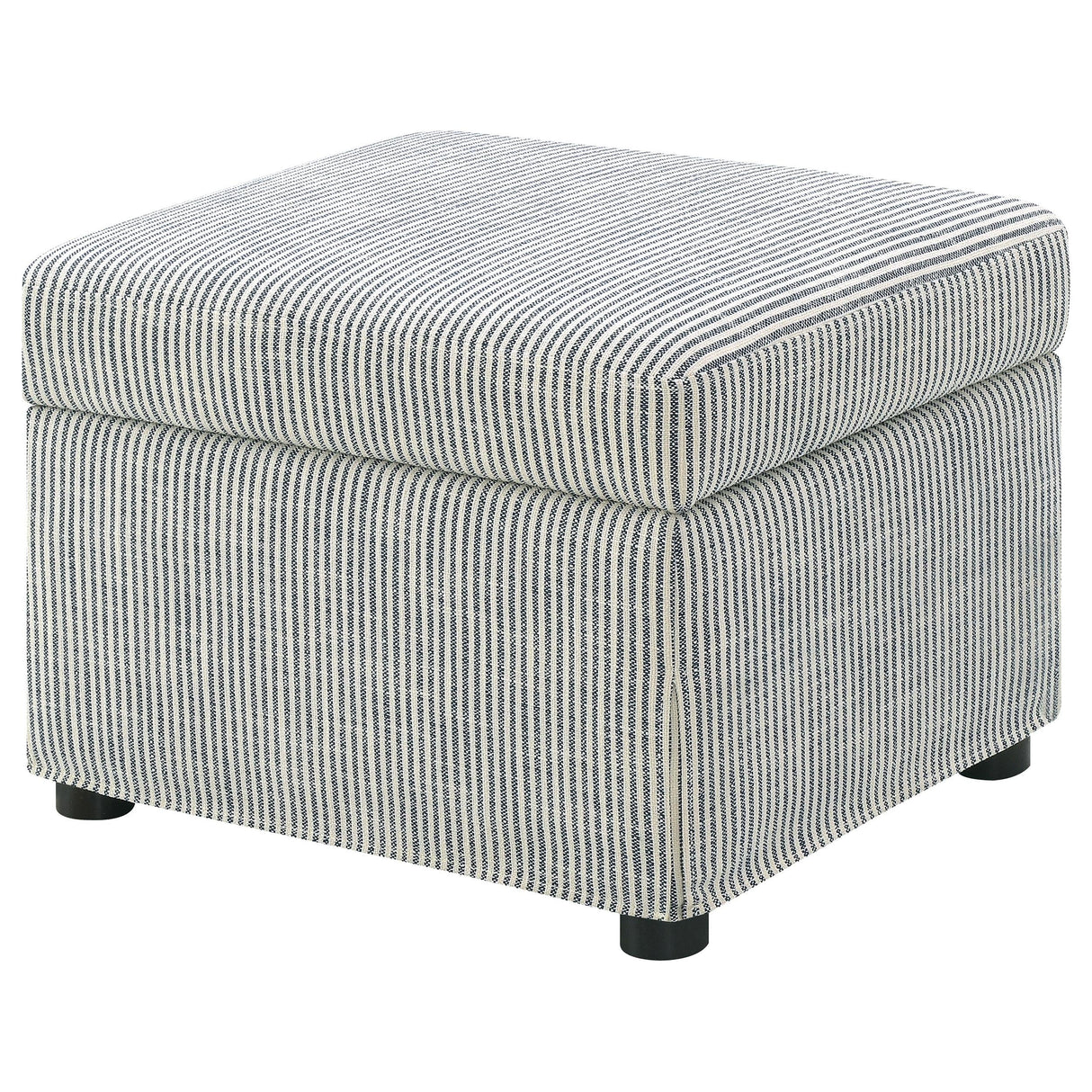 Winter Gray Upholstered Hydraulic Lift Top Storage Ottoman by Coaster at Eve Furniture