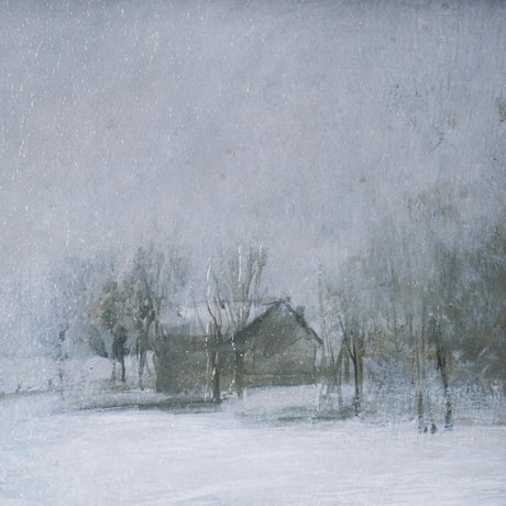 Winter On The Farm II by Mercana Studio a Hand Embellished Framed Art Print by Mercana at Eve Furniture