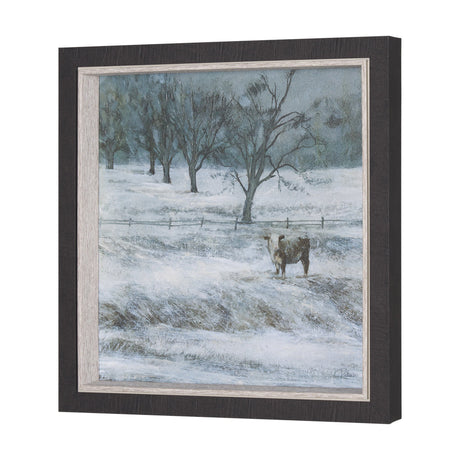 Winter On The Farm III by Mercana Studio a Hand Embellished Framed Art Print by Mercana at Eve Furniture