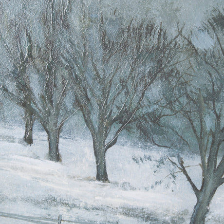 Winter On The Farm III by Mercana Studio a Hand Embellished Framed Art Print by Mercana at Eve Furniture