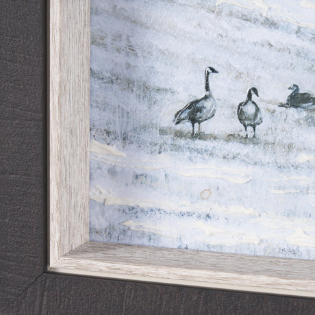 Winter On The Farm IV by Mercana Studio a Hand Embellished Framed Art Print by Mercana at Eve Furniture