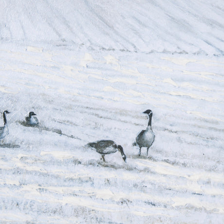 Winter On The Farm IV by Mercana Studio a Hand Embellished Framed Art Print by Mercana at Eve Furniture