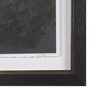 Winter Shadow by Mercana Studio Hand Embelished Framed Artwork Matted under Glass by Mercana at Eve Furniture