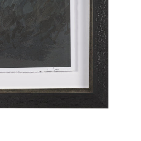 Winter Shadow by Mercana Studio Hand Embelished Framed Artwork Matted under Glass by Mercana at Eve Furniture