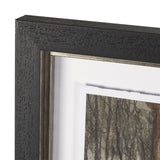 Winter Shadow by Mercana Studio Hand Embelished Framed Artwork Matted under Glass by Mercana at Eve Furniture