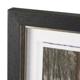 Winter Sky by Mercana Studio Hand Embelished Framed Artwork Matted under Glass by Mercana at Eve Furniture