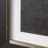 Winter Sky by Mercana Studio Hand Embelished Framed Artwork Matted under Glass by Mercana at Eve Furniture
