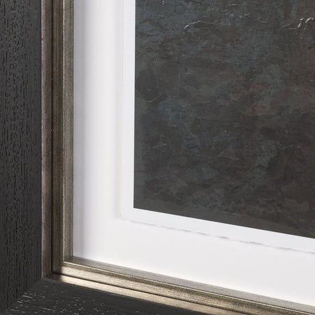 Winter Sky by Mercana Studio Hand Embelished Framed Artwork Matted under Glass by Mercana at Eve Furniture