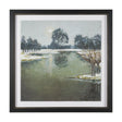 Winter Sky by Mercana Studio Hand Embelished Framed Artwork Matted under Glass by Mercana at Eve Furniture