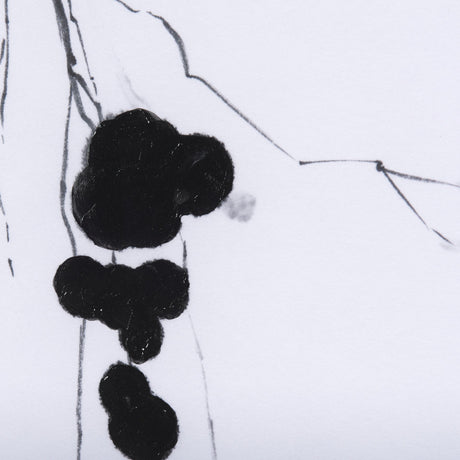 Winterberries I by Mercana Studio a Hand Embellished Textured Framed Art Print Matted under Glass by Mercana at Eve Furniture