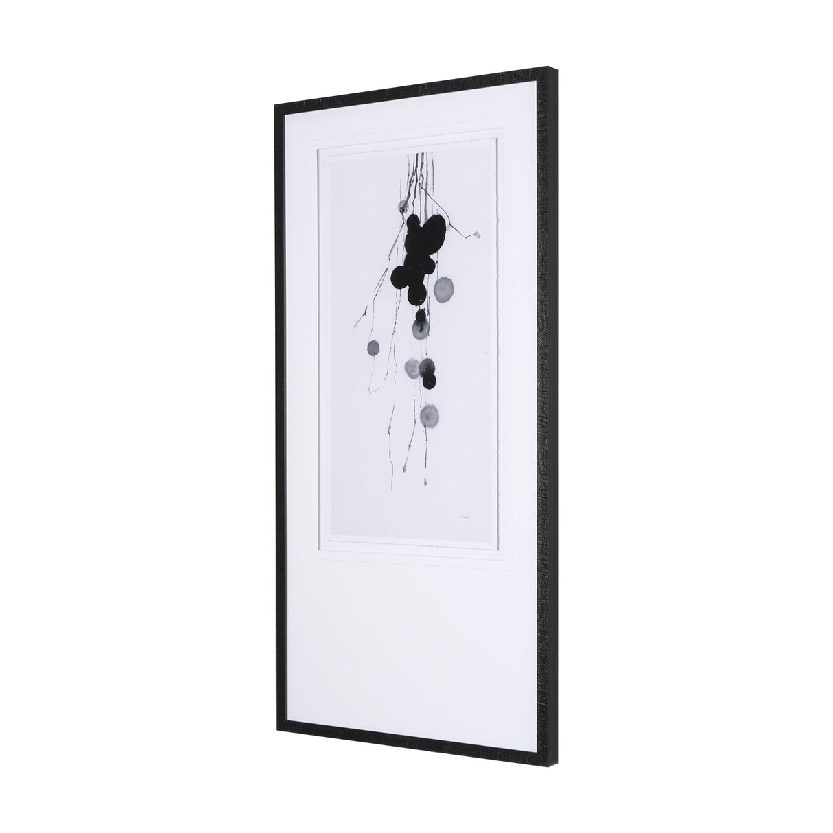 Winterberries II by Mercana Studio a Hand Embellished Textured Framed Art Print Matted under Glass by Mercana at Eve Furniture