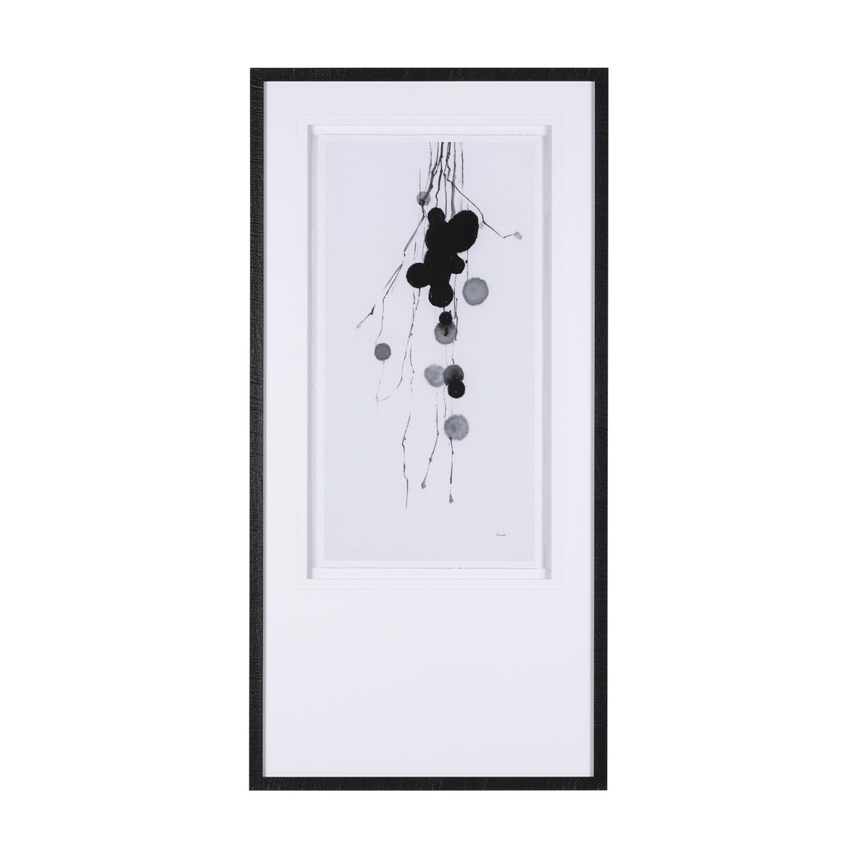 Winterberries II by Mercana Studio a Hand Embellished Textured Framed Art Print Matted under Glass by Mercana at Eve Furniture