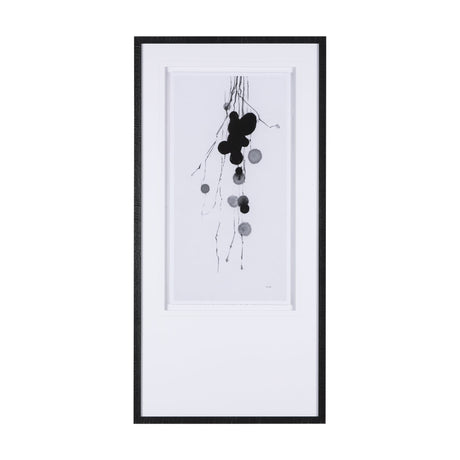 Winterberries II by Mercana Studio a Hand Embellished Textured Framed Art Print Matted under Glass by Mercana at Eve Furniture