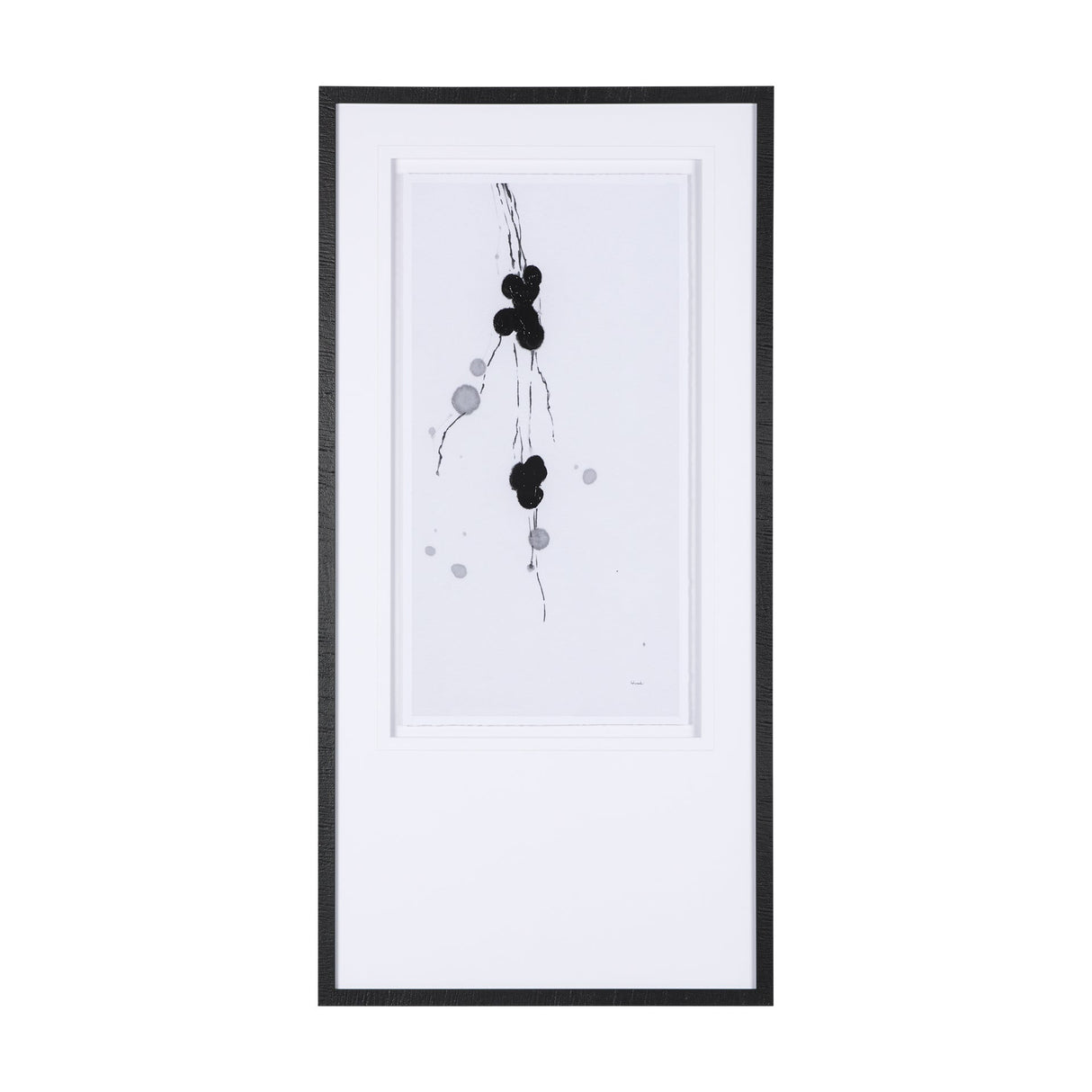 Winterberries III by Mercana Studio a Hand Embellished Textured Framed Art Print Matted under Glass by Mercana at Eve Furniture