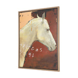 Wisdom by Sarah Helser Hand-Embellished Textured Framed Canvas Artwork by Mercana at Eve Furniture