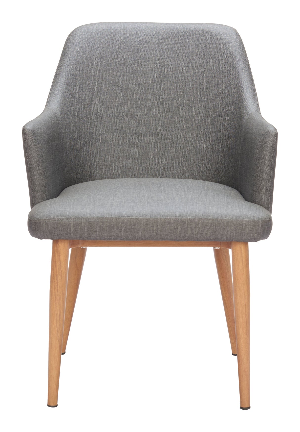Wisom Gray Dining Chair (Set of 2) by Zuomod at Eve Furniture
