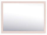 Wistenpine Blush Bedroom Mirror by Ashley at Eve Furniture