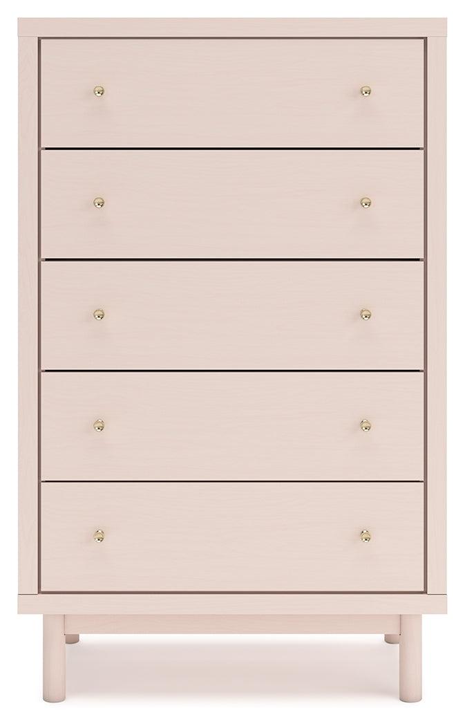 Wistenpine Blush Chest of Drawers by Ashley at Eve Furniture