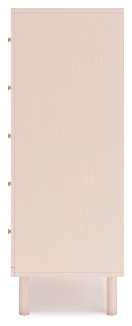 Wistenpine Blush Chest of Drawers by Ashley at Eve Furniture