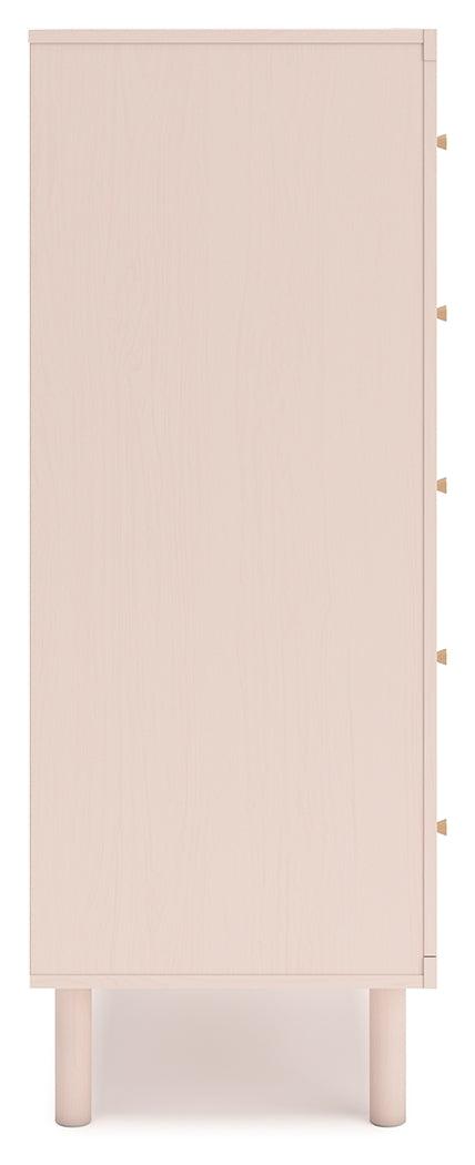 Wistenpine Blush Chest of Drawers by Ashley at Eve Furniture