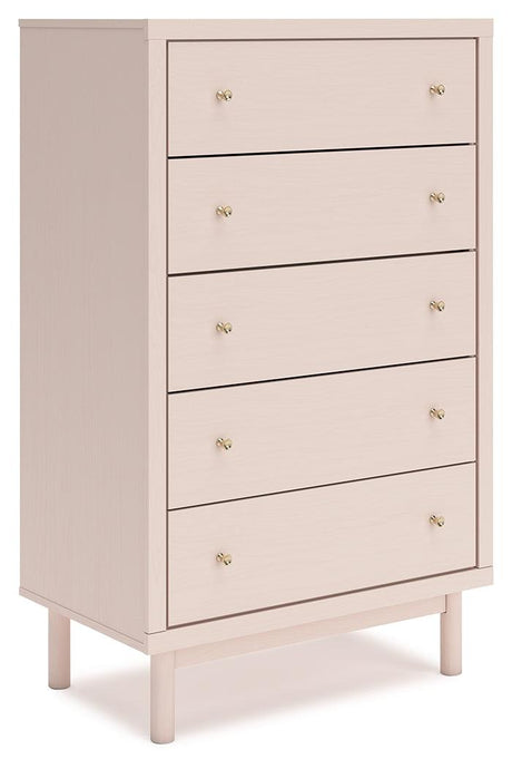 Wistenpine Blush Chest of Drawers by Ashley at Eve Furniture