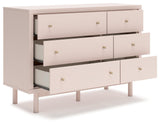 Wistenpine Blush Dresser by Ashley at Eve Furniture