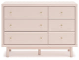 Wistenpine Blush Dresser by Ashley at Eve Furniture