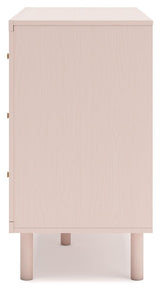 Wistenpine Blush Dresser by Ashley at Eve Furniture
